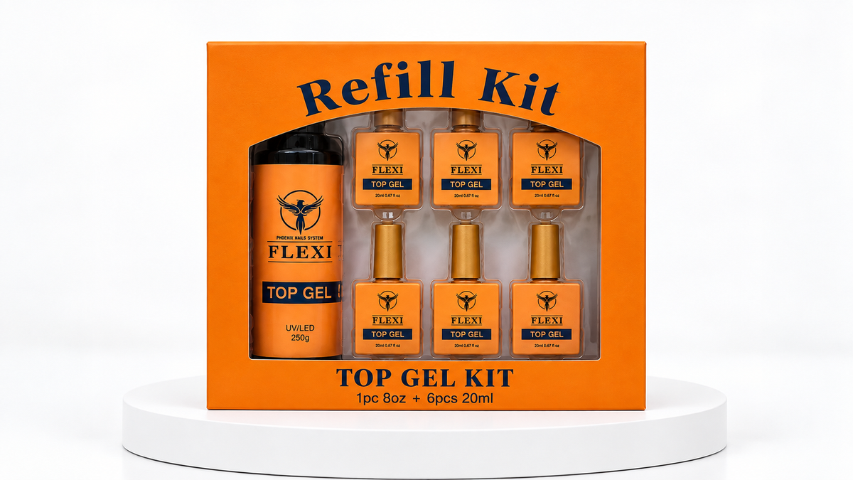 Phoenix Flexi Top Coat (Crystal Clear) Tutorial