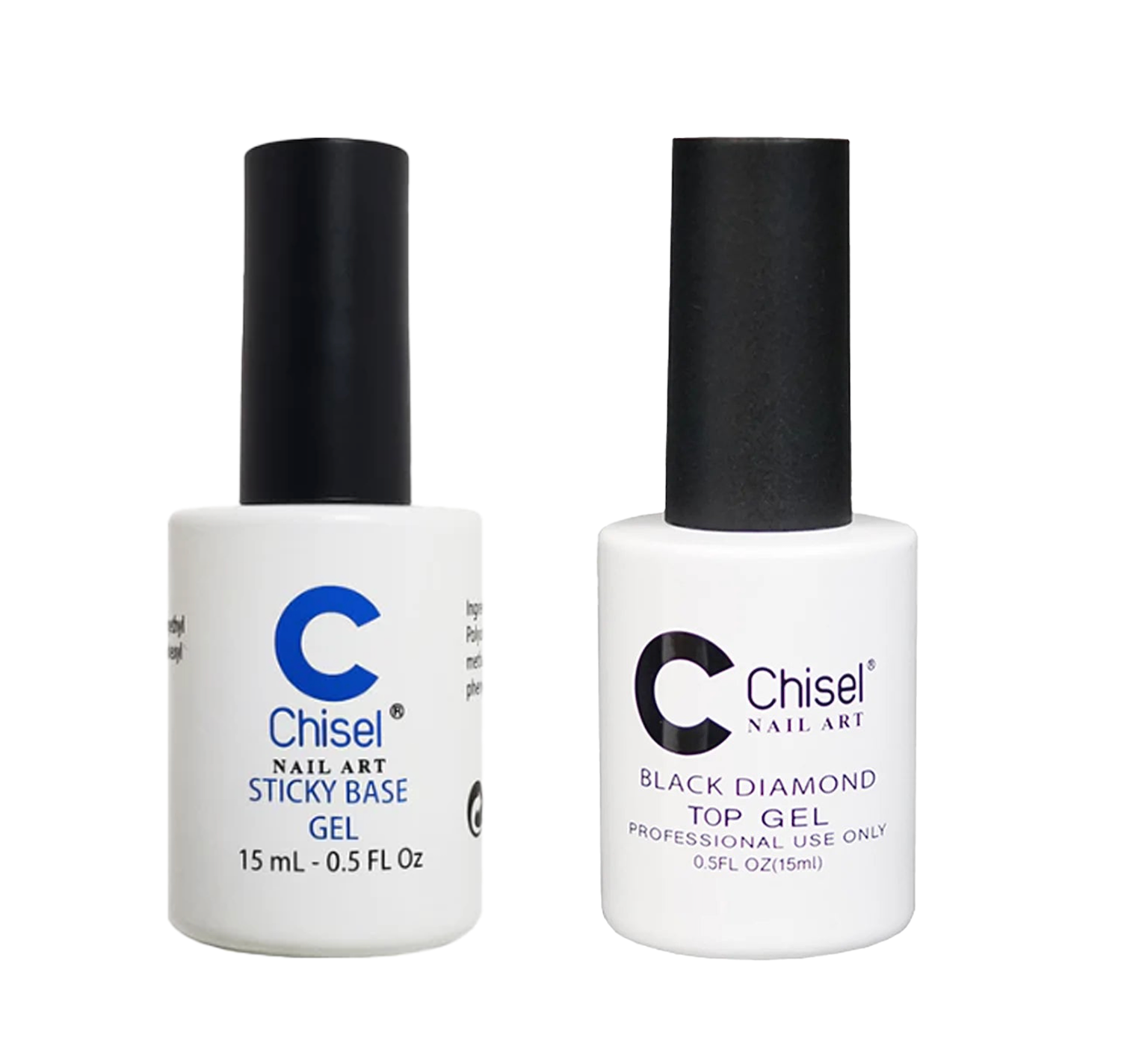 thumbnail image 2 of Chisel Nail Art Black Diamond Top Gel - 0.4 Oz Dip Liquid 2 of 5