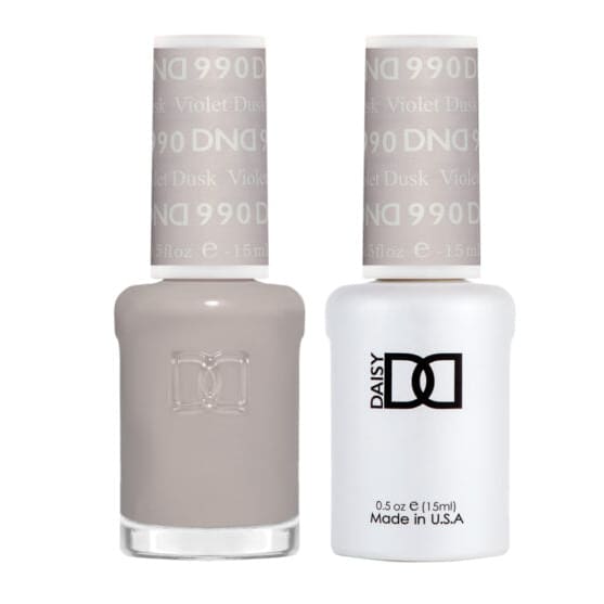DND Duo Matching Color - 990 Violet Dusk  Sunny Beauty Supplies